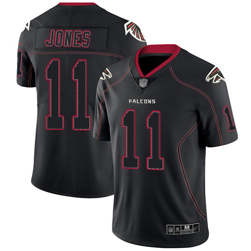 Atlanta Falcons Limited Lights Out Black Men Julio Jones Jersey NFL Football #11 Rush->women nfl jersey->Women Jersey